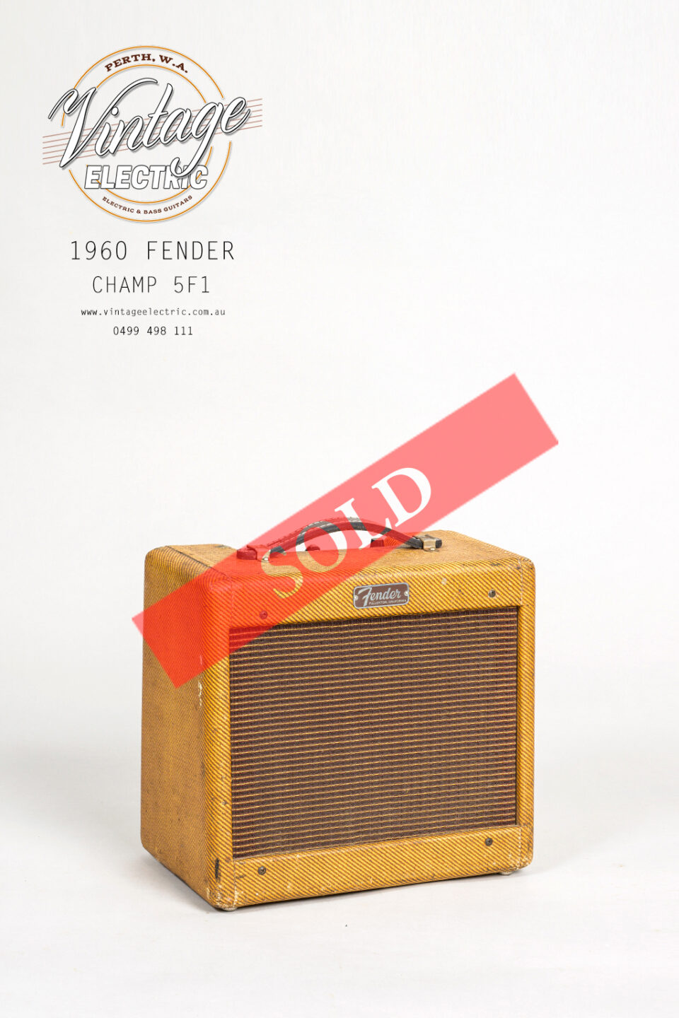 1960 Fender Champ 5F1 SOLD