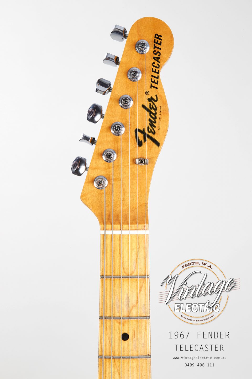 1967 Fender Telecaster Headstock