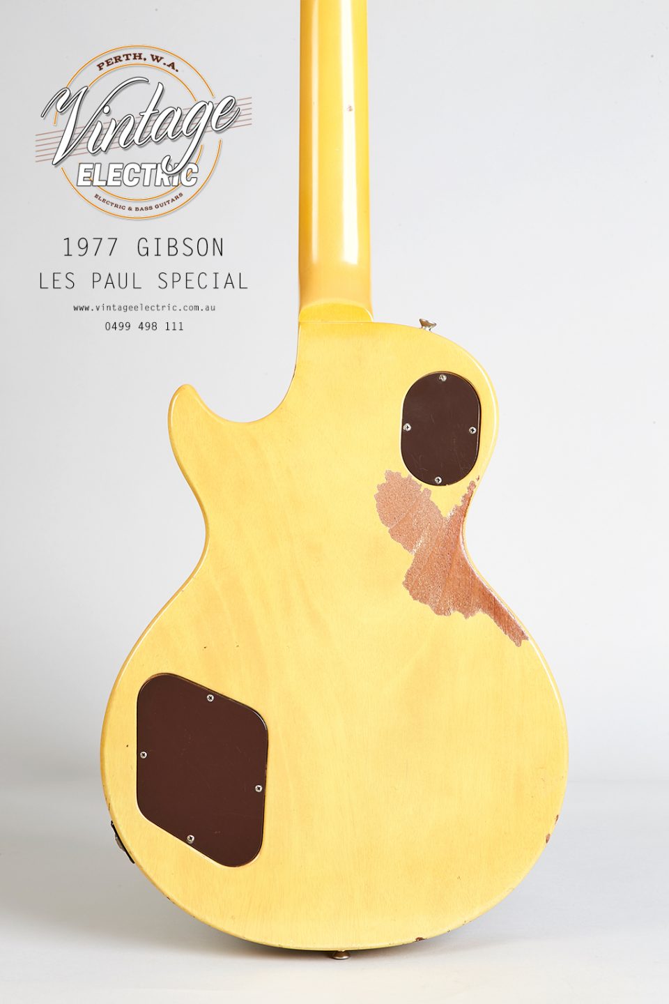 1977 Gibson Les Paul Special Back of Body