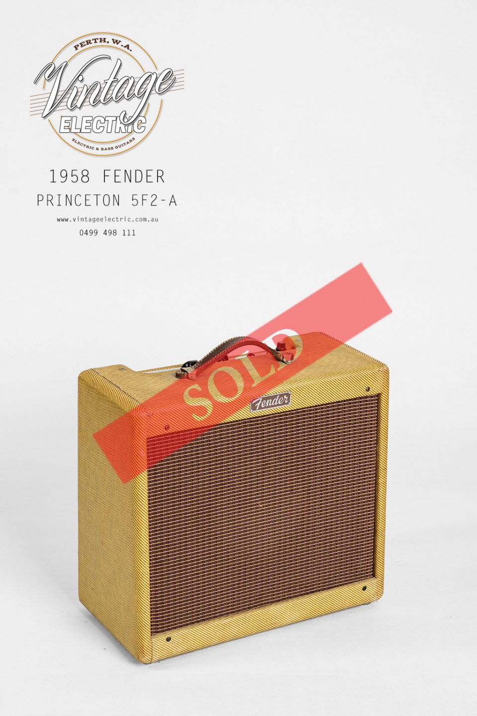 1958 Fender Princeton Large SOLD