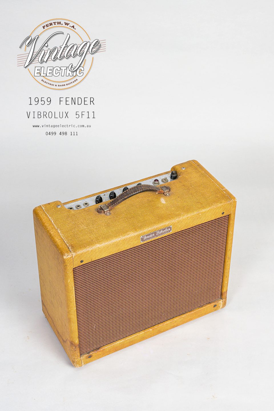 1959 Fender Vibrolux Top