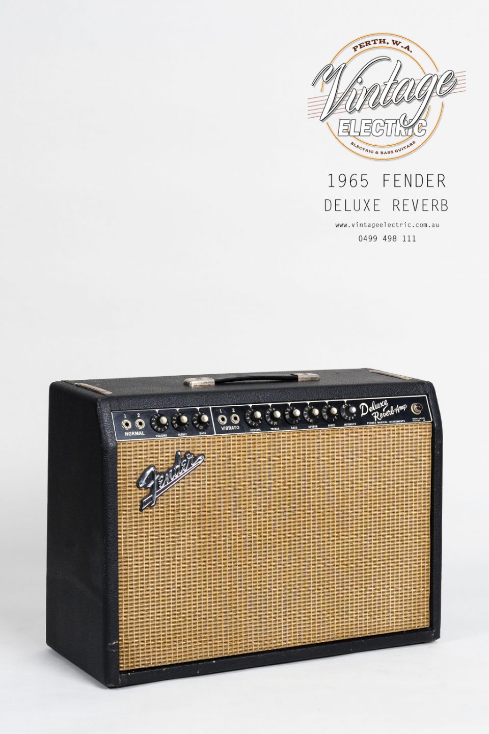 1965 Fender Deluxe Reverb Blackface