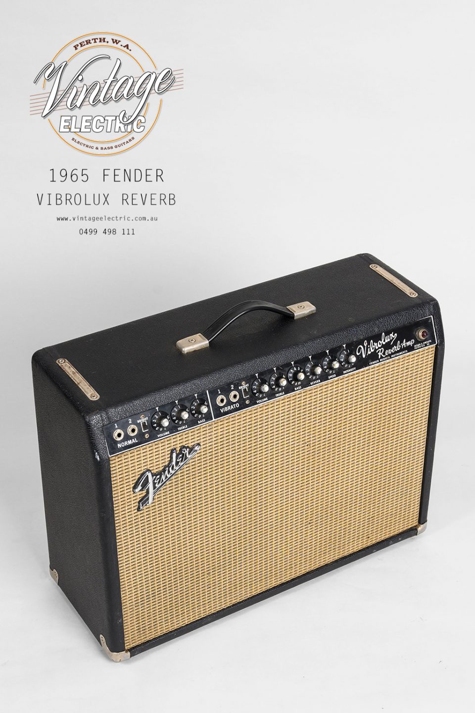 1965 Fender Vibrolux Reverb 3rd Top