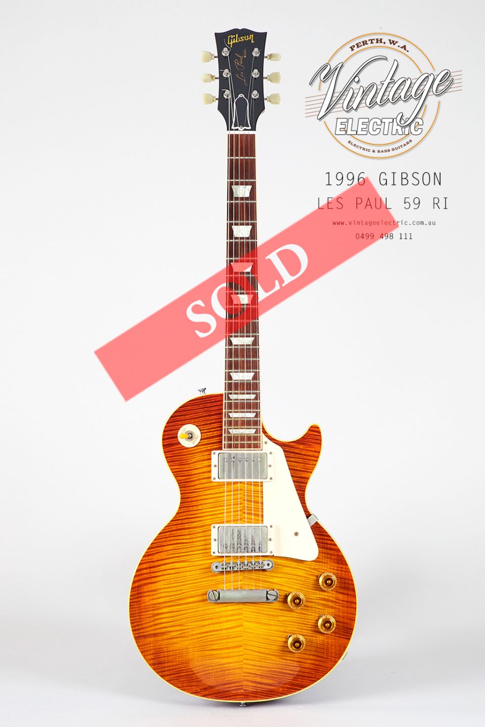 1996 Gibson Les Paul 1959 Reissue SOLD