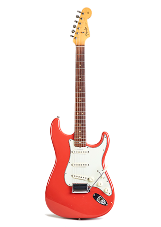 1963 Fender Stratocaster Fiesta Red L Series