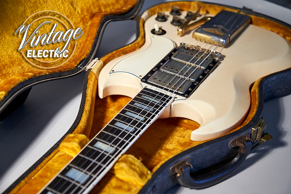 1963 Gibson Les Paul Custom in Faultless Gold Lined Case