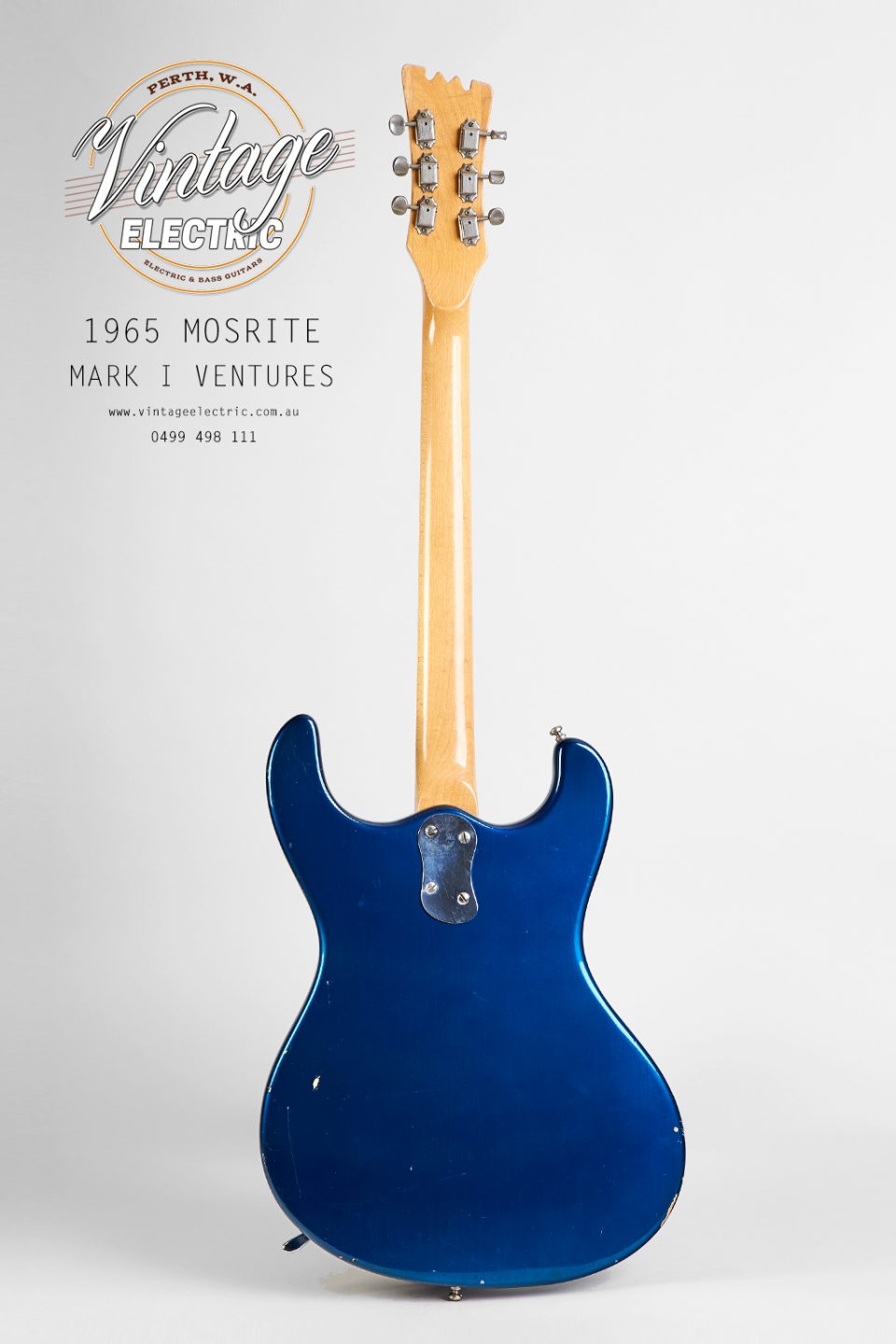 1965 Mosrite Mark I Back Guitar