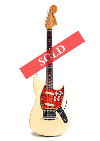 1966 Fender Mustang Olympic White SOLD