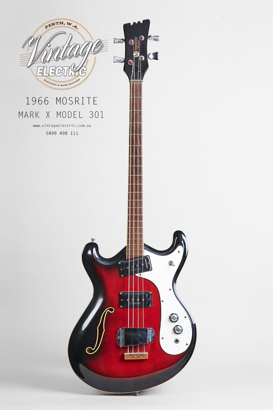 1966 Mosrite Mark X Model 301 Bass