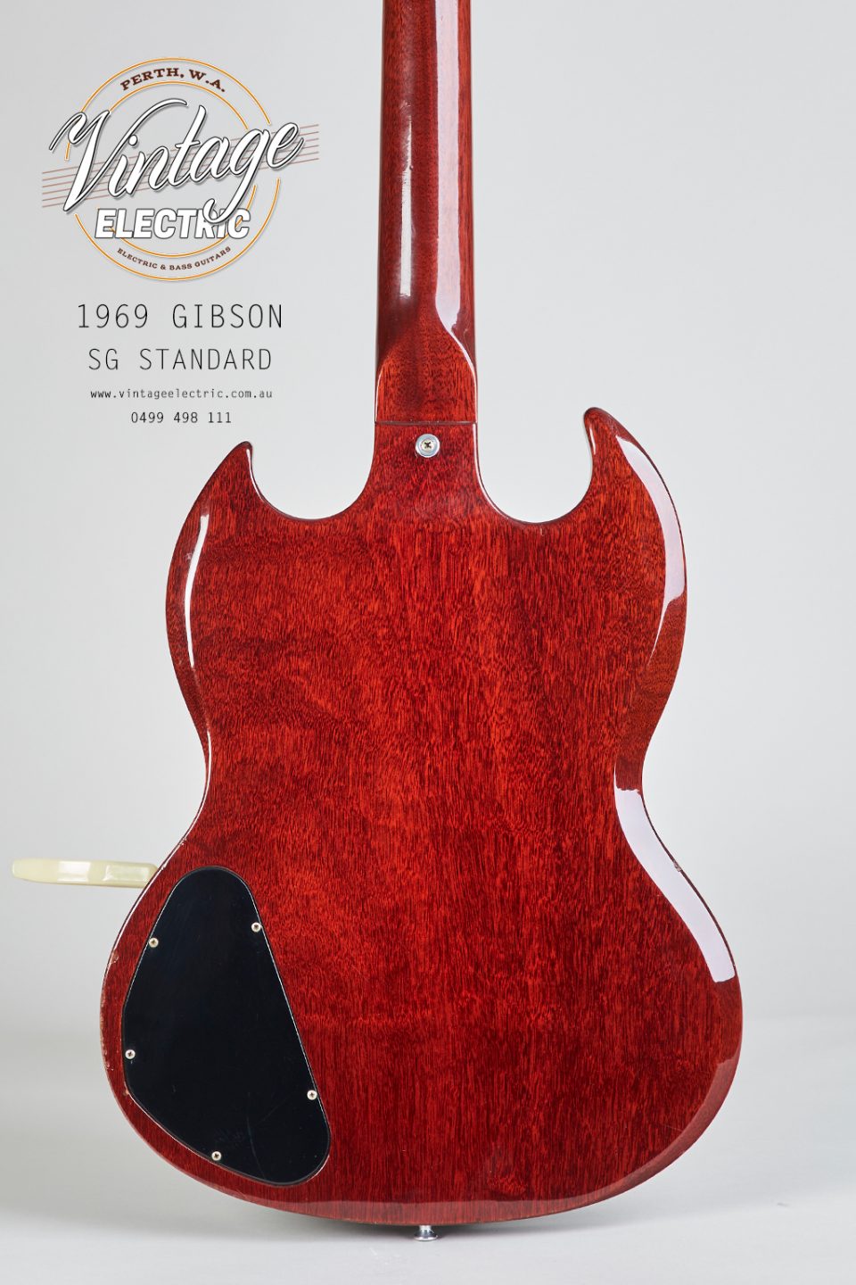 1969 Gibson SG Standard Back of Body