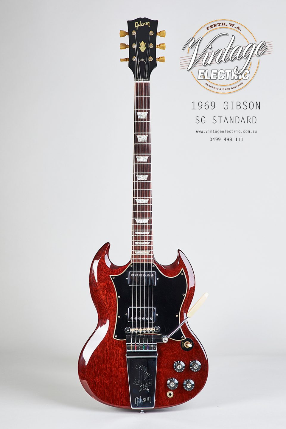 1969 Gibson Standard SG Cherry