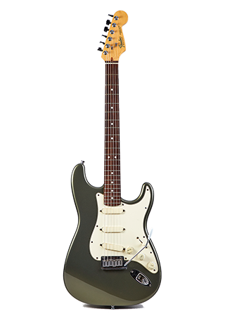 1989 Fender Stratocaster Charcoal Frost Metallic