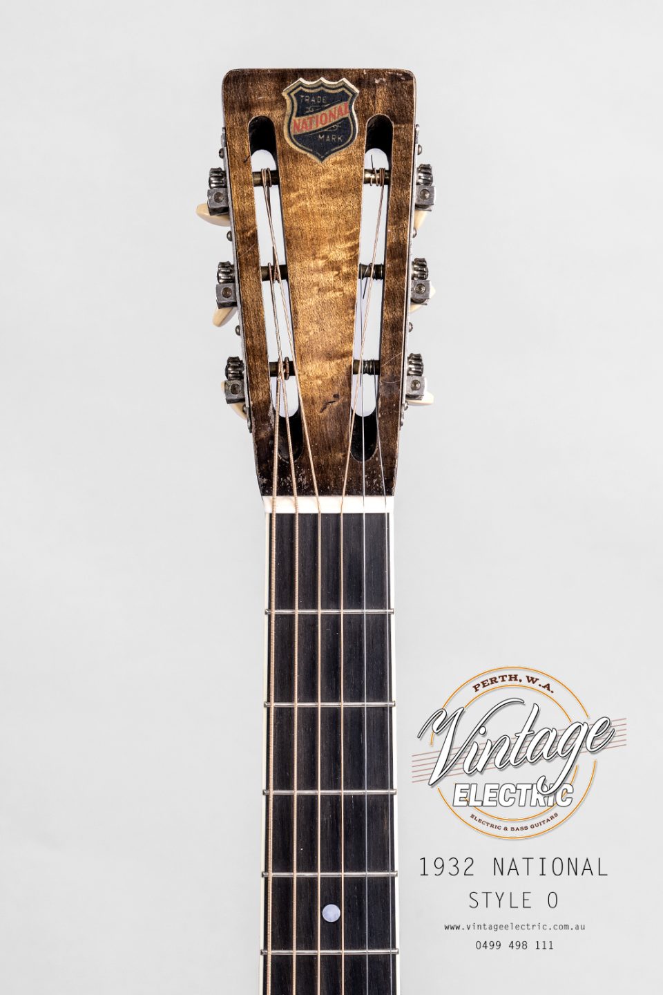 1932 National Style O Headstock