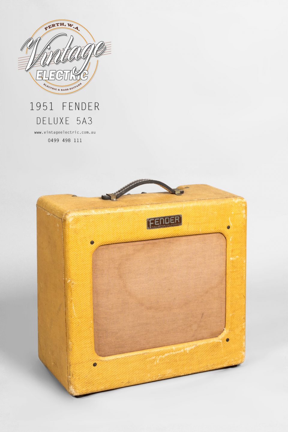 1951 Fender Deluxe 5A3