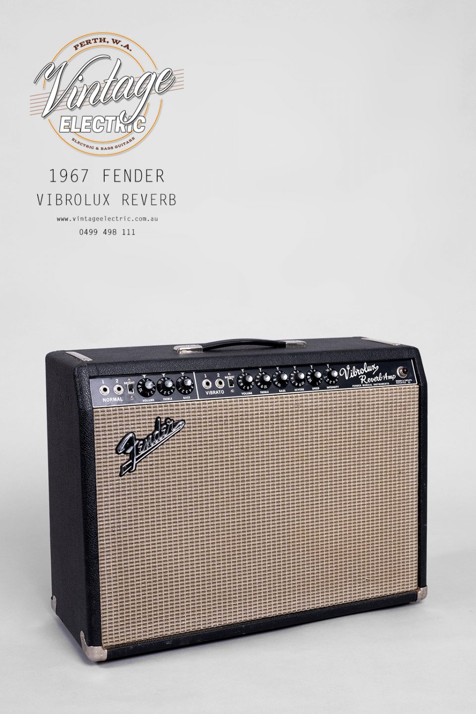 1967 Fender Vibrolux Reverb Mint Amp