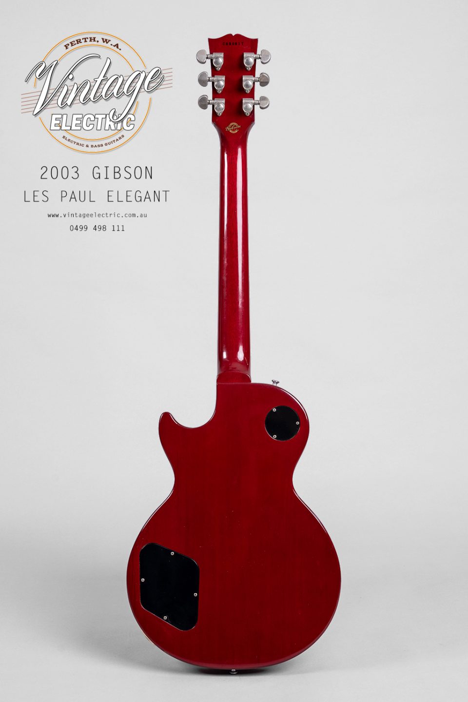 2003 Gibson Les Paul Elegant Custom Reverse