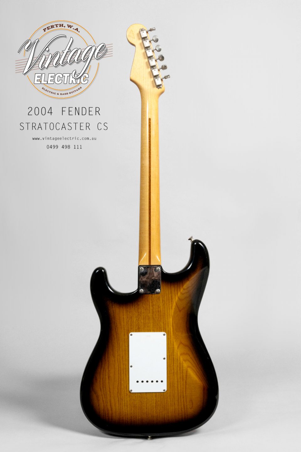 2004 Fender Stratocaster CS Kendrick Rear