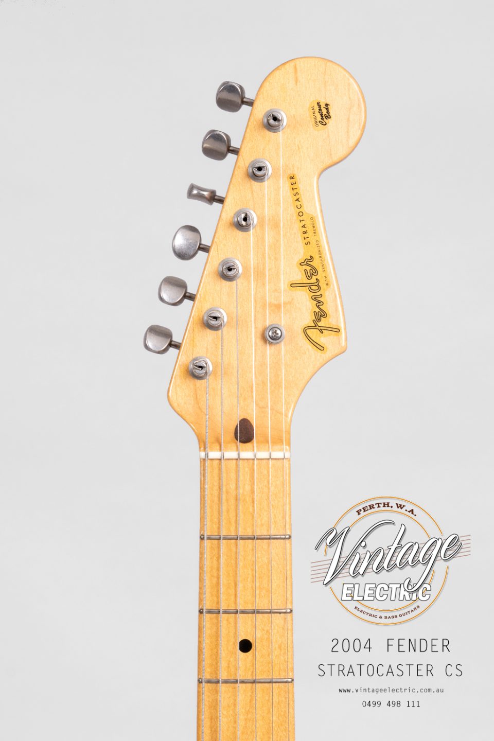 2004 Fender Stratocaster Headstock