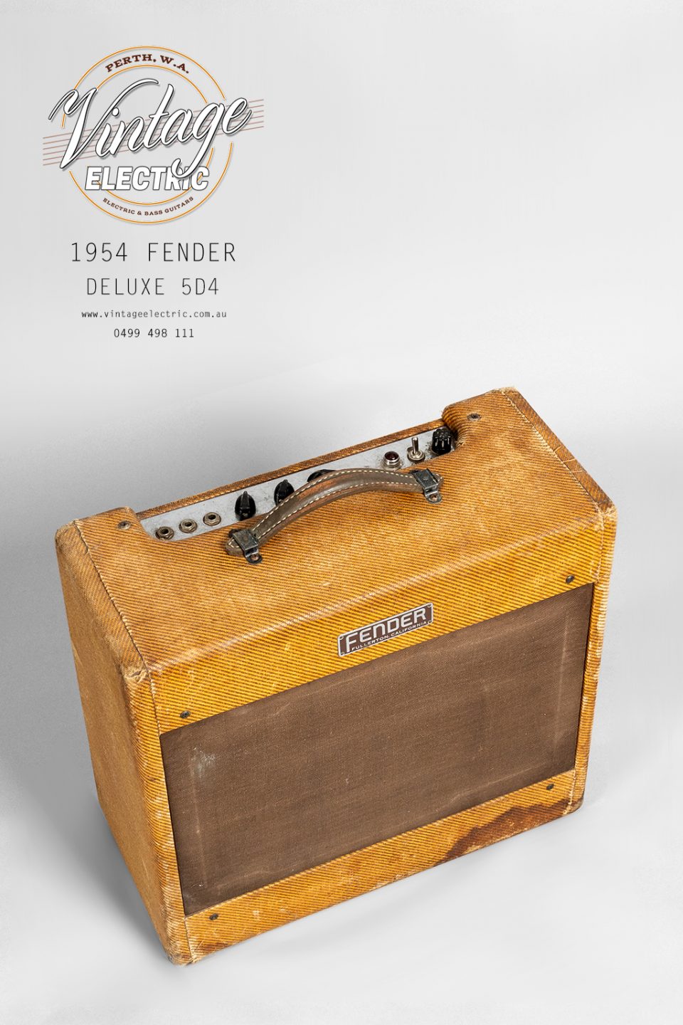 1954 Fender Deluxe 5D4 Top