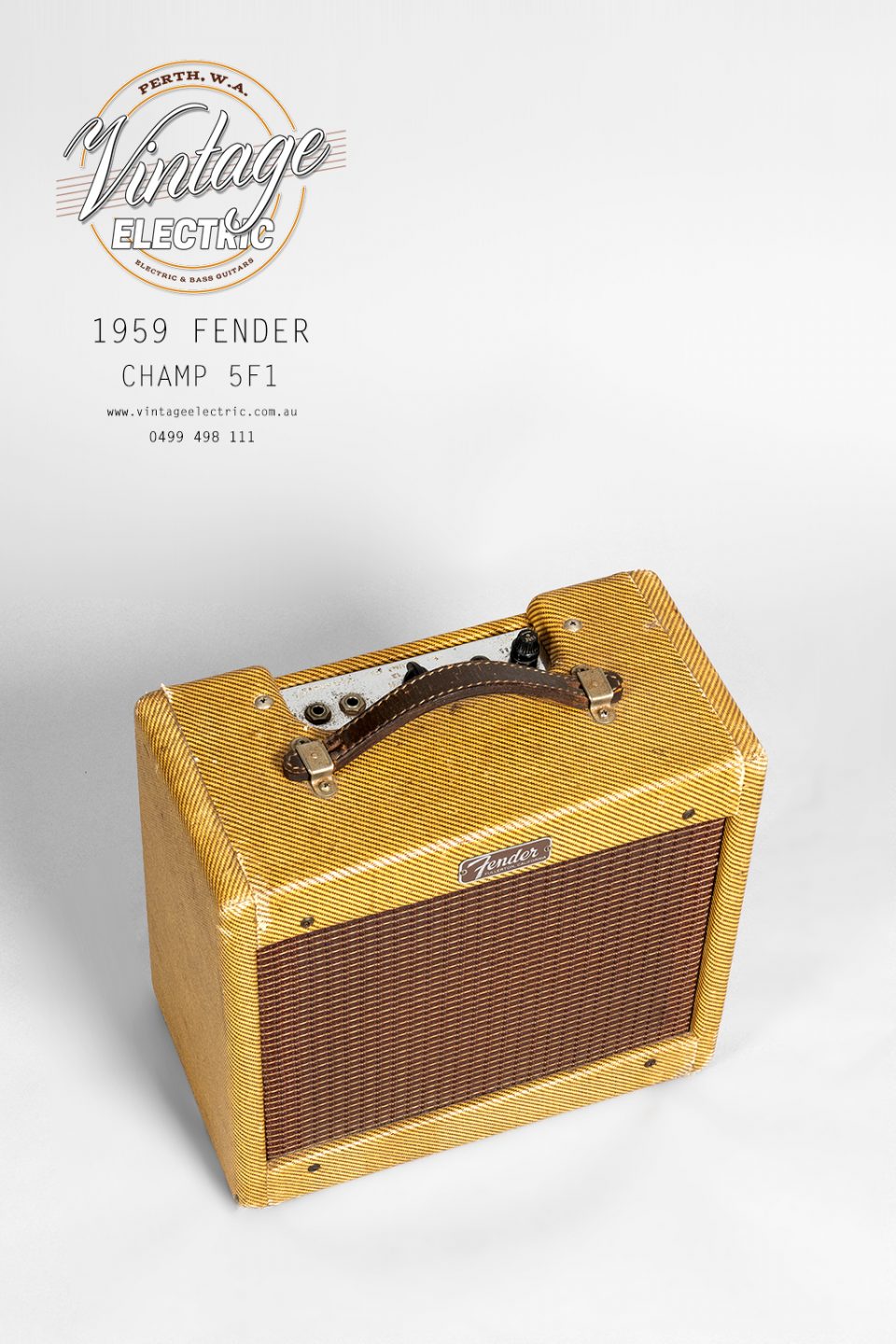 1959 Fender Champ 5F1 Top