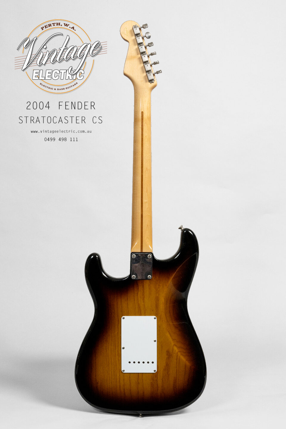2004 Fender Stratocaster CS Rear