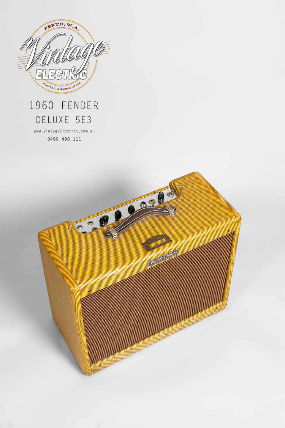 1960 Fender Deluxe 5E3 Top