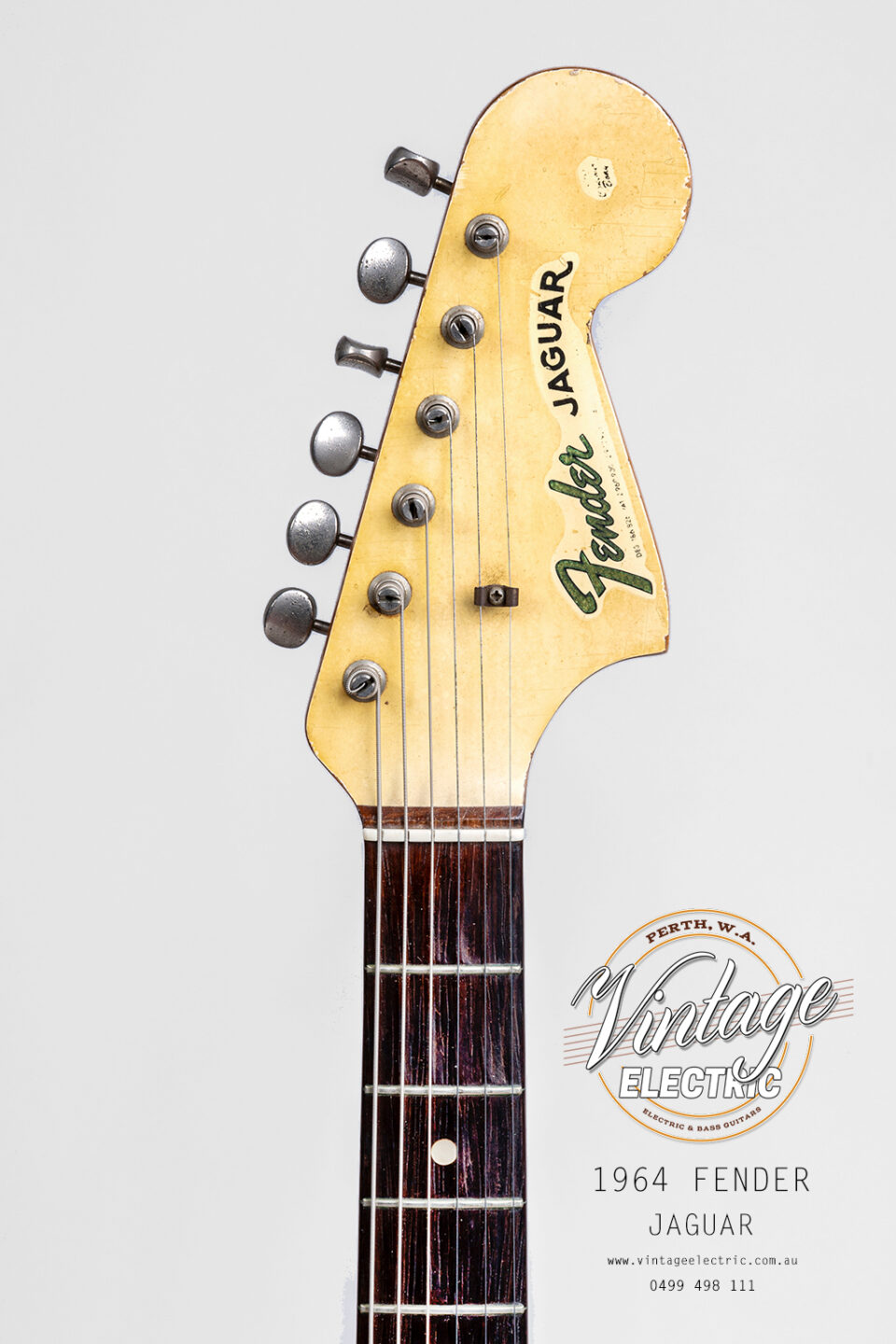1964 Fender Jaguar Headstock
