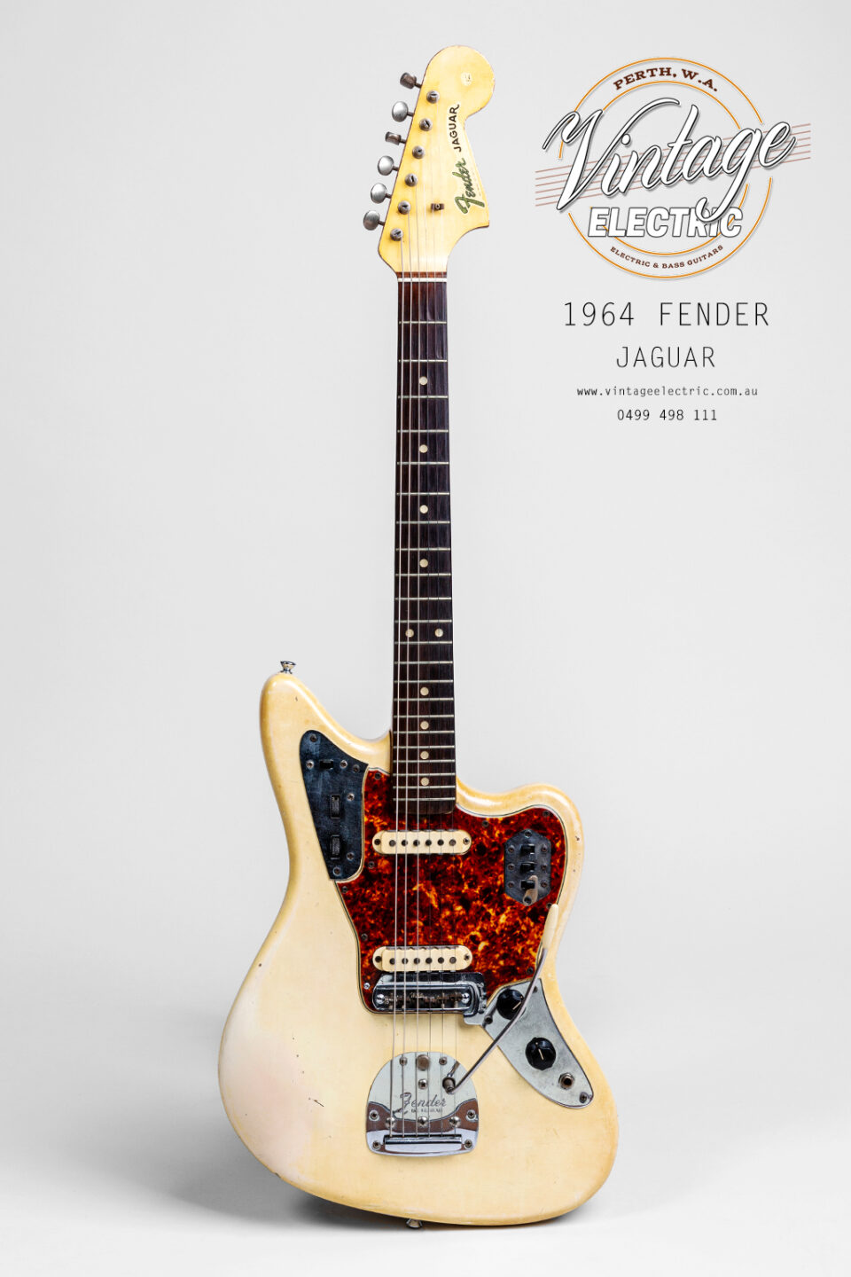 1964 Fender Jaguar Olympic White
