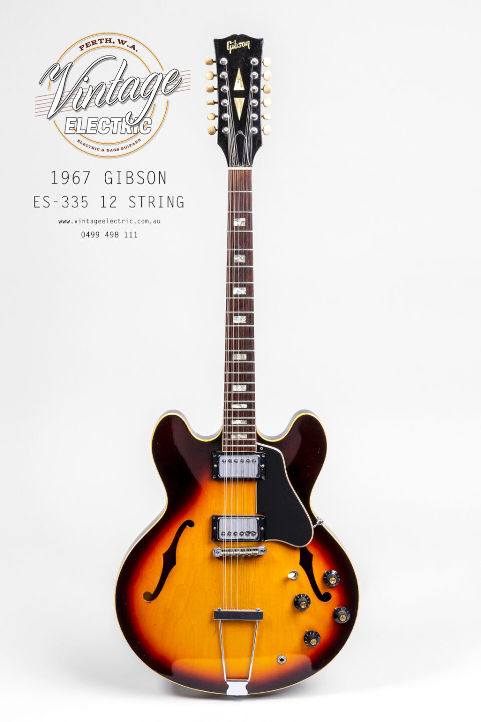 1967 Gibson 335 12 String Guitar
