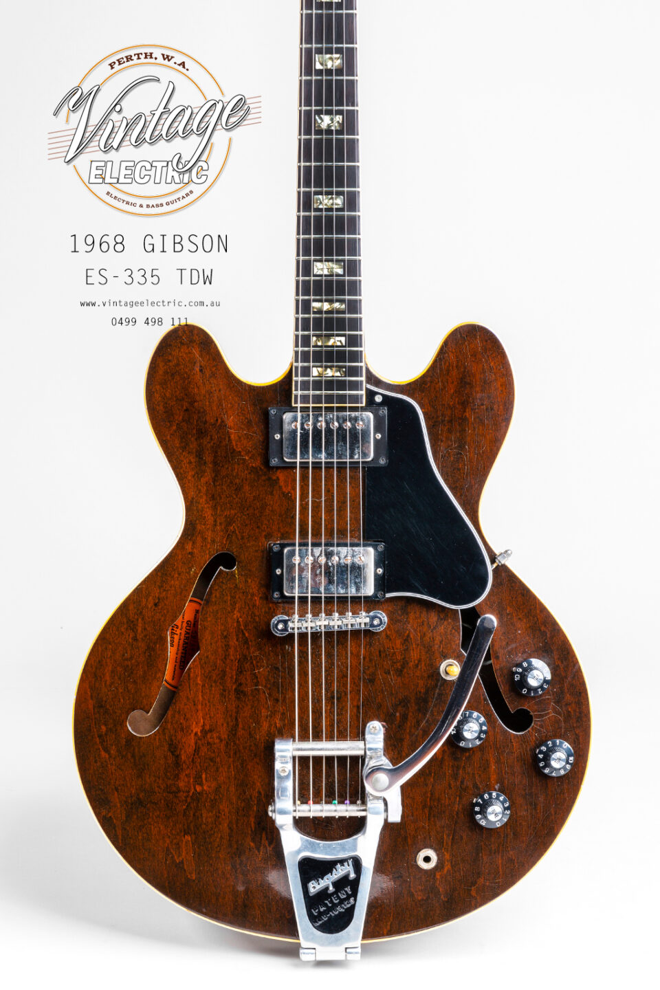1968 Gibson ES-335 TDW Body