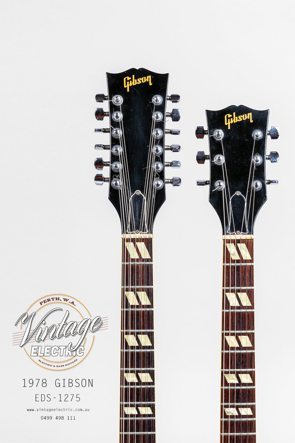 1978 Gibson EDS 1275 Headstock