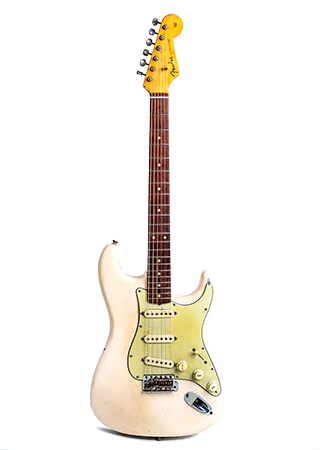 1961 Fender Stratocaster Olympic White Vic Flick