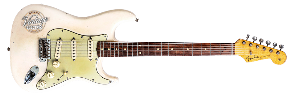 1961 Fender Stratocaster Olympic White