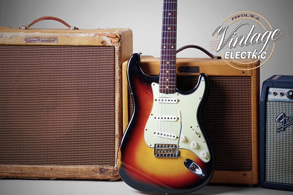 USA 1963 Fender Stratocaster Tremolux Amp