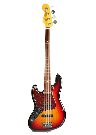 2020 Fender Jazz Bass Sunburst Left Handed