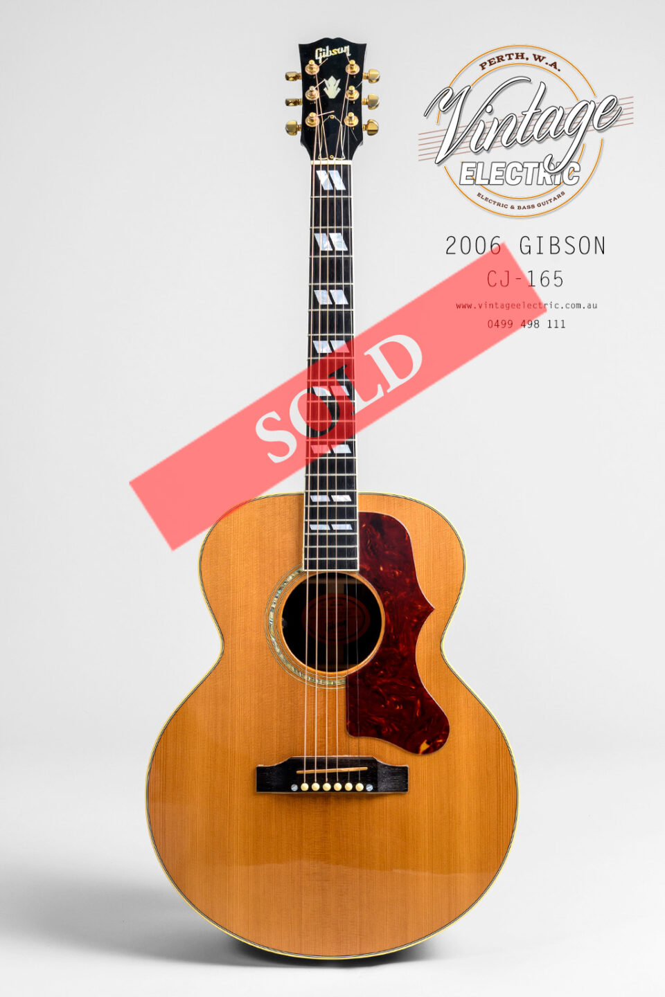 2006 Gibson CJ 165 LARGE SOLD