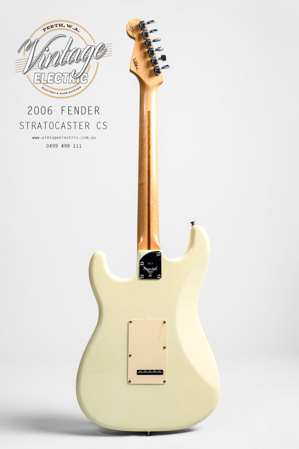 2006 Fender Stratocaster Jeff Beck Rear