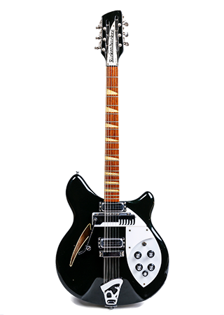 1967 Rickenbacker 366-12 Black