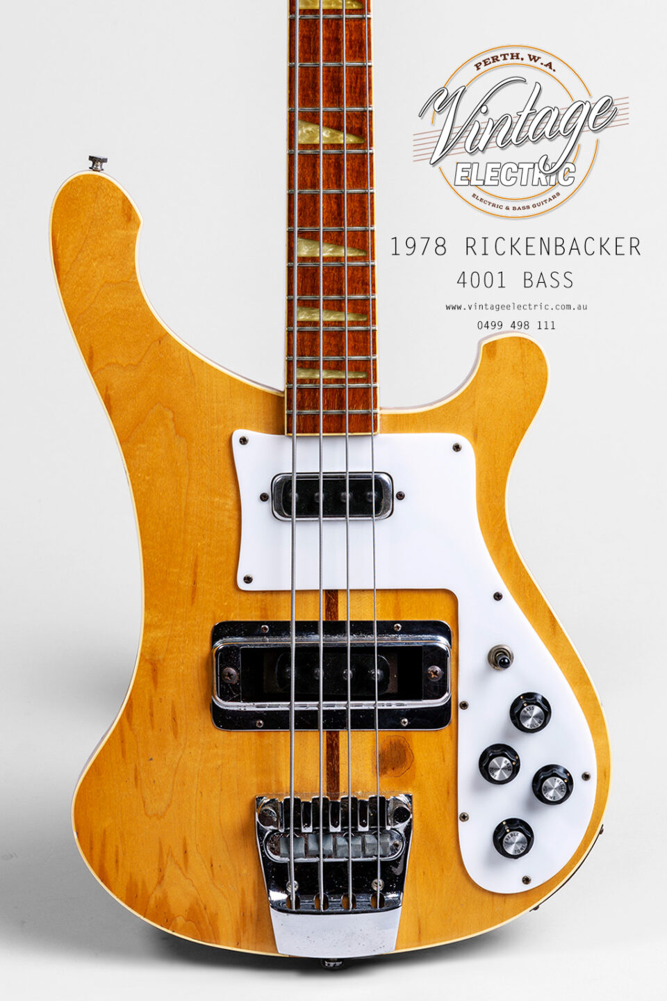 1978 Rickenbacker 4001 Bass Body