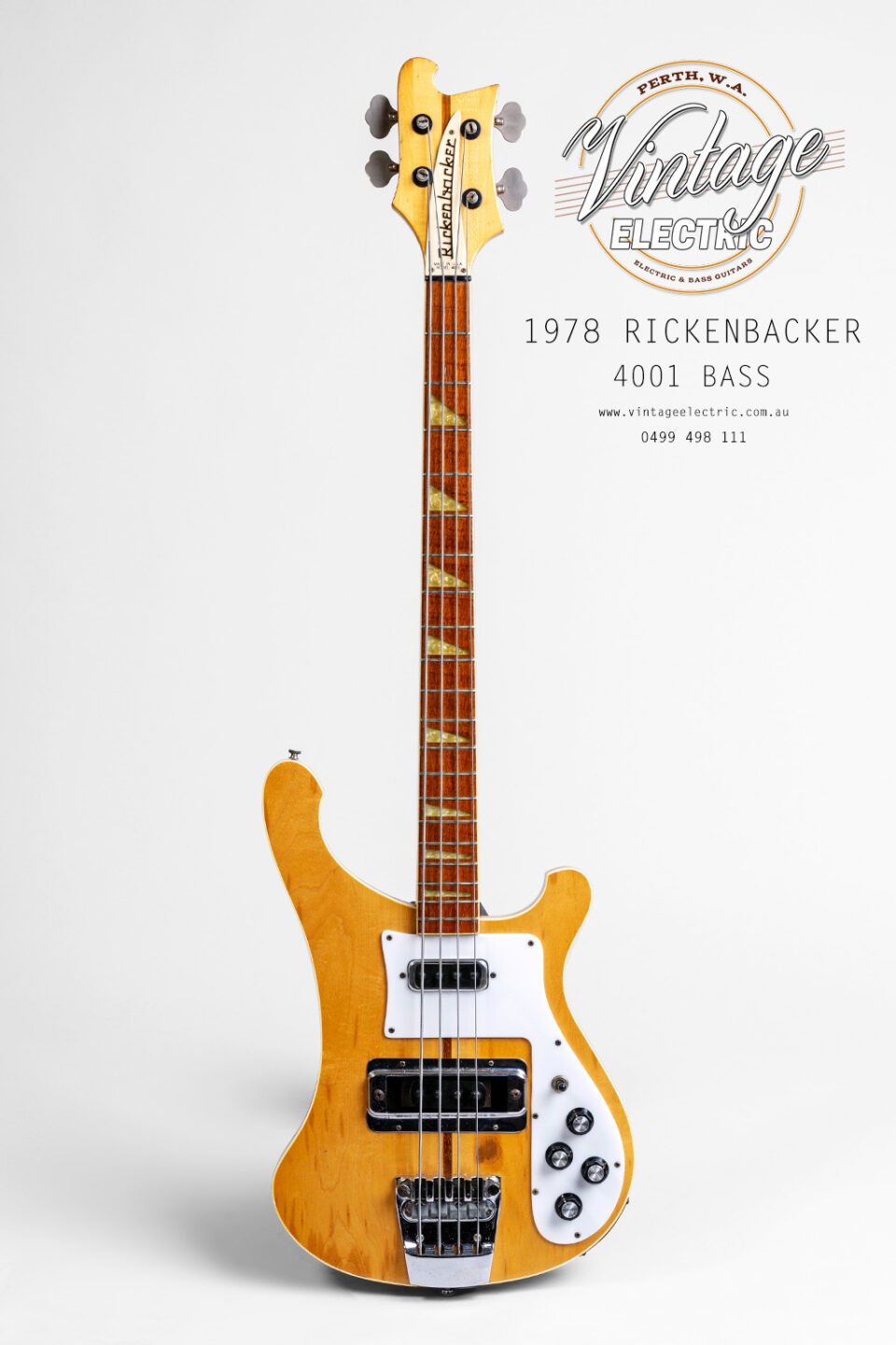1978 Rickenbacker 4001 MapleGlo