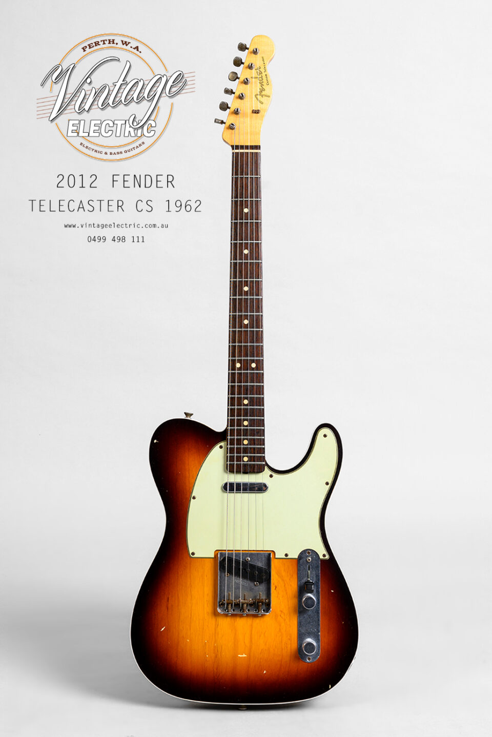2012 Fender Telecaster CS 1962 Reissue