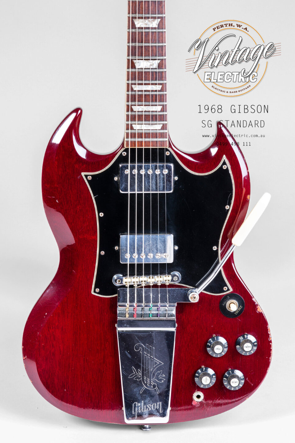 1968 Gibson SG Standard Cherry Body