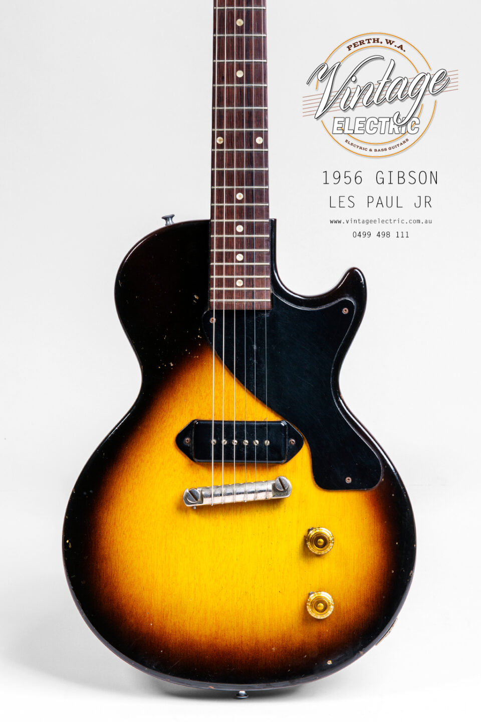 1956 Gibson Les Paul Jr Sunburst Body