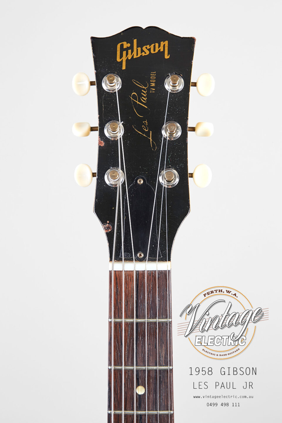 1958 Gibson Les Paul Headstock