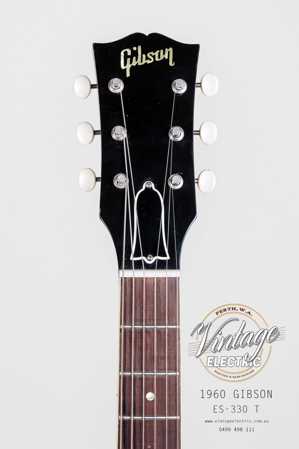 1960 Gibson ES-330 Headstock