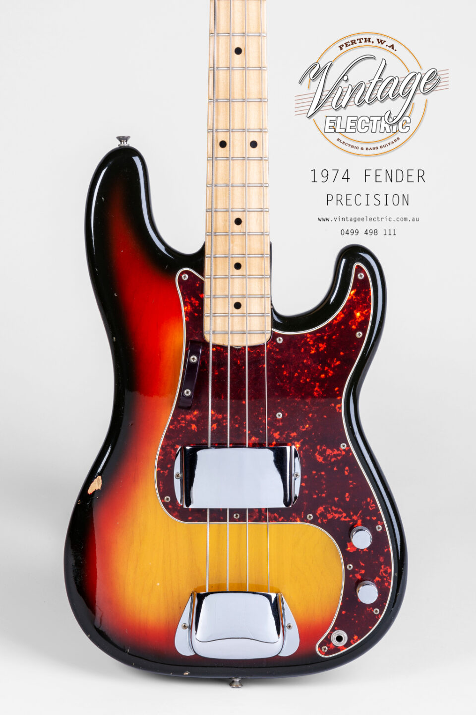 1974 Fender Precision Bass Body