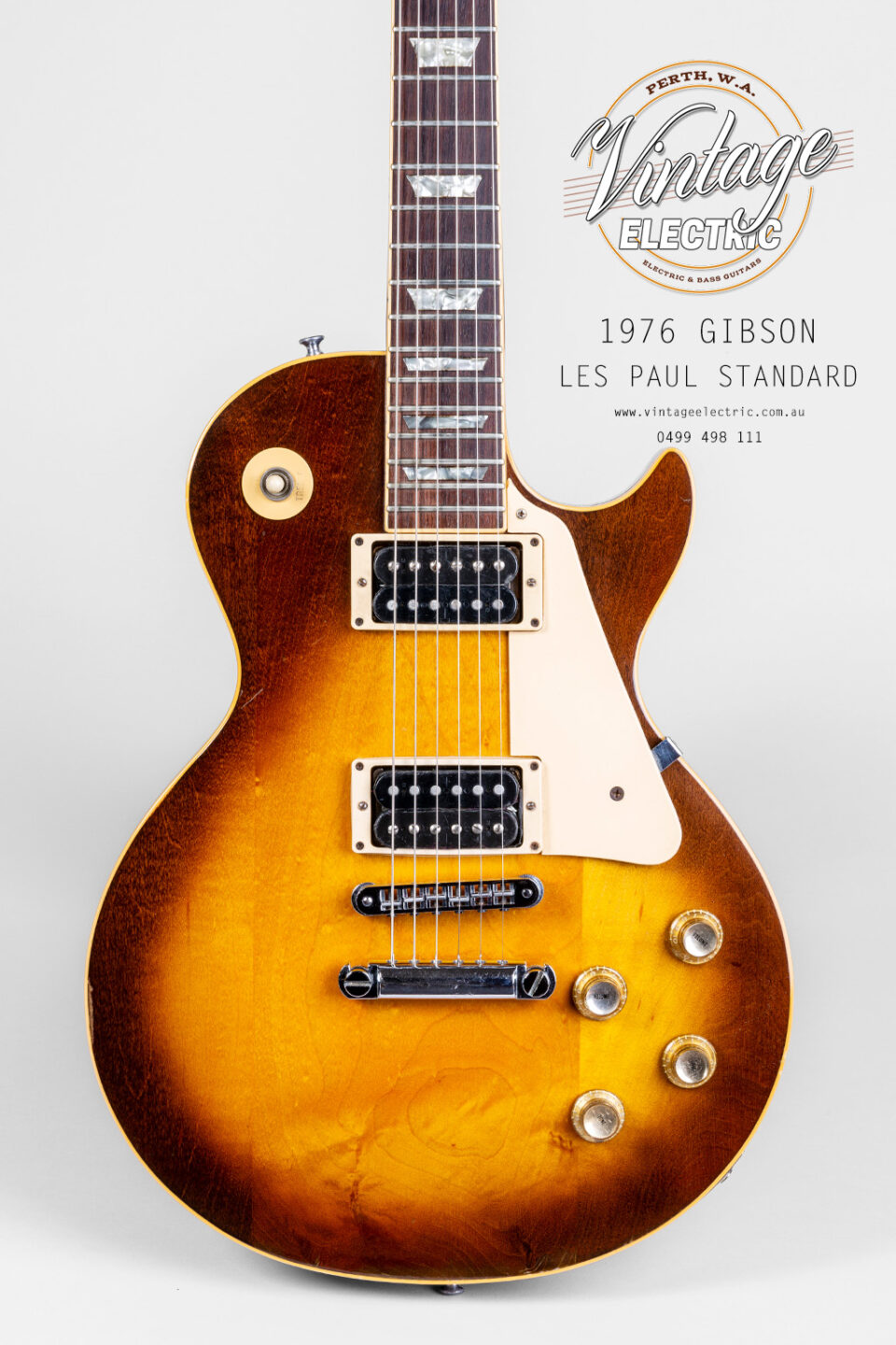 1976 Gibson Les Paul Standard Sunburst Body