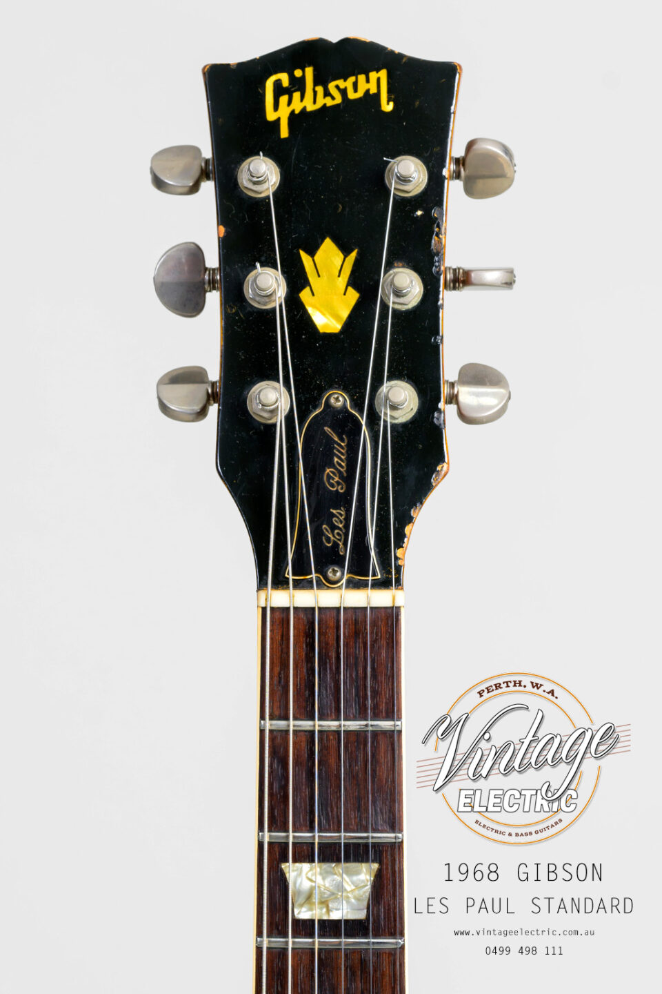 1968 Gibson Les Paul Headstock
