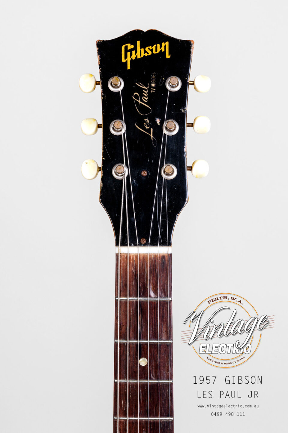 1957 Gibson Les Paul Headstock