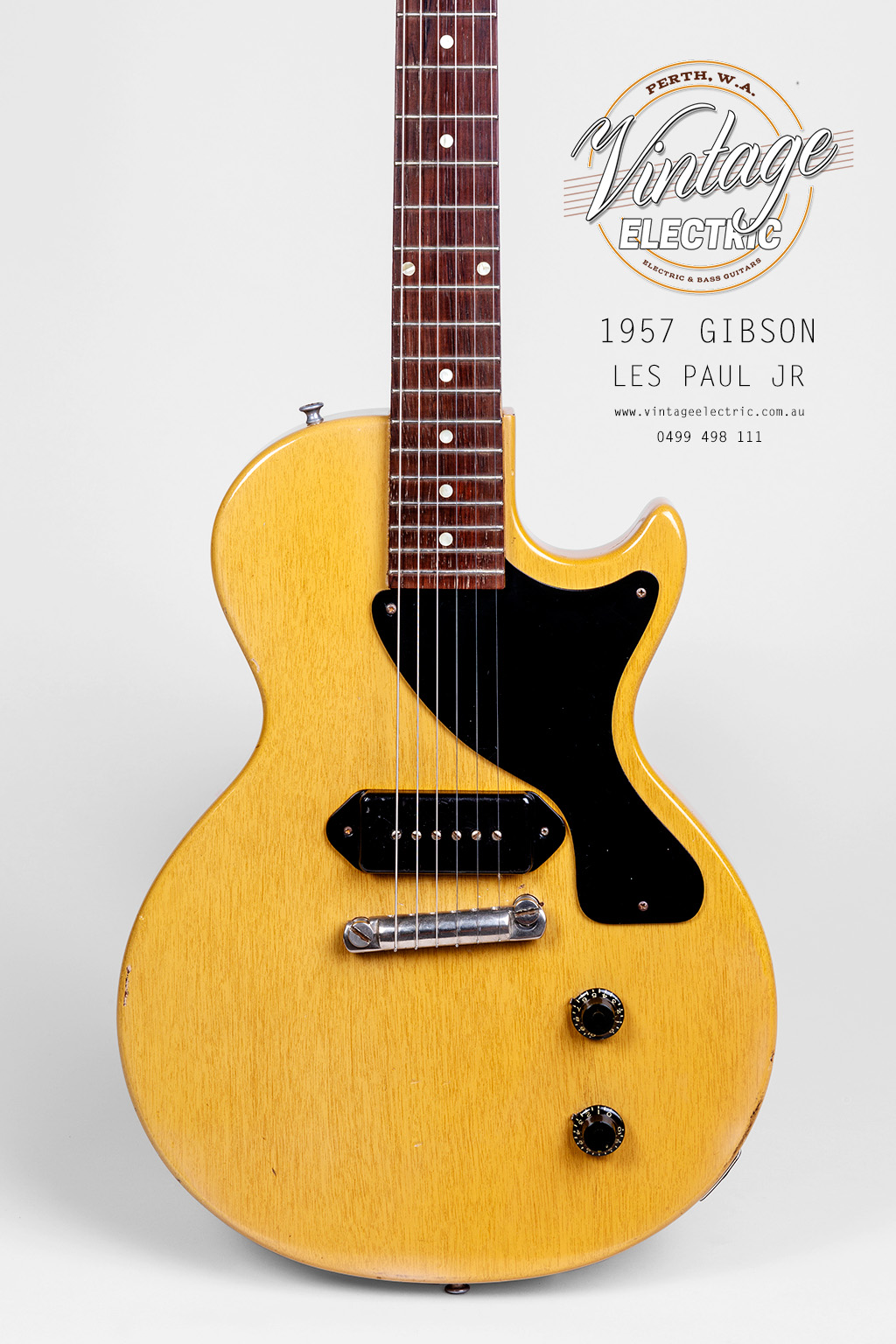 1957 Gibson Les Paul TV Yellow Body